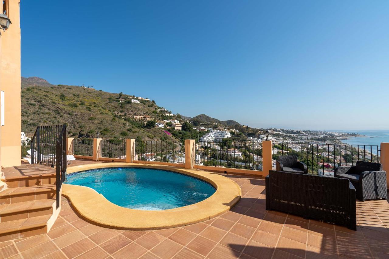 Chalet Con Vistas Al Mar Y Piscina Мохакар Экстерьер фото