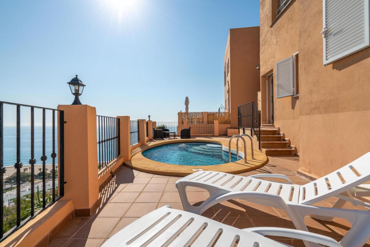 Chalet Con Vistas Al Mar Y Piscina Мохакар Экстерьер фото