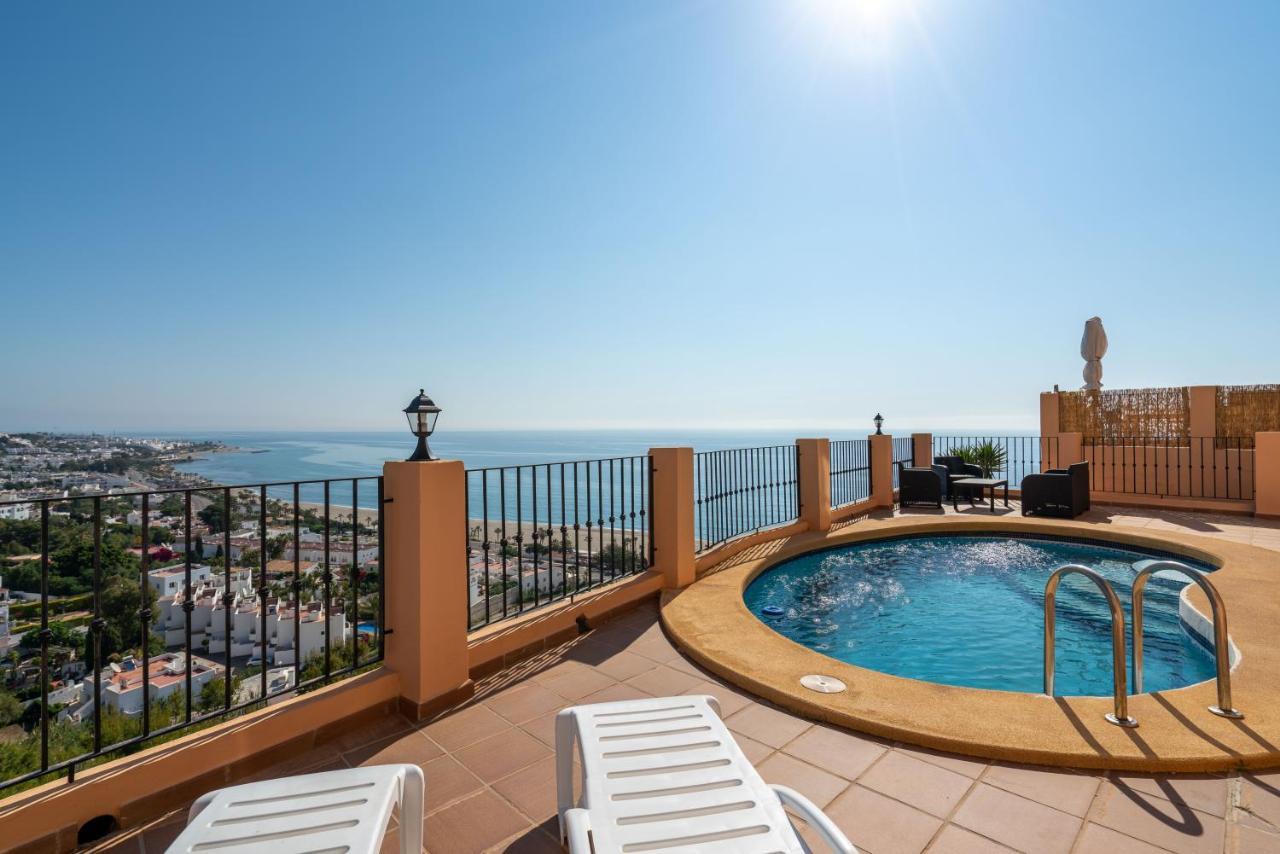 Chalet Con Vistas Al Mar Y Piscina Мохакар Экстерьер фото