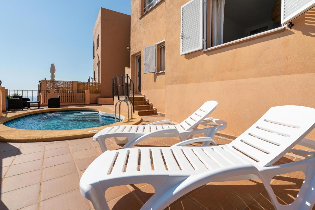 Chalet Con Vistas Al Mar Y Piscina Мохакар Экстерьер фото