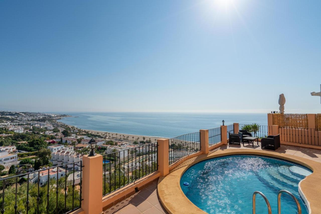 Chalet Con Vistas Al Mar Y Piscina Мохакар Экстерьер фото