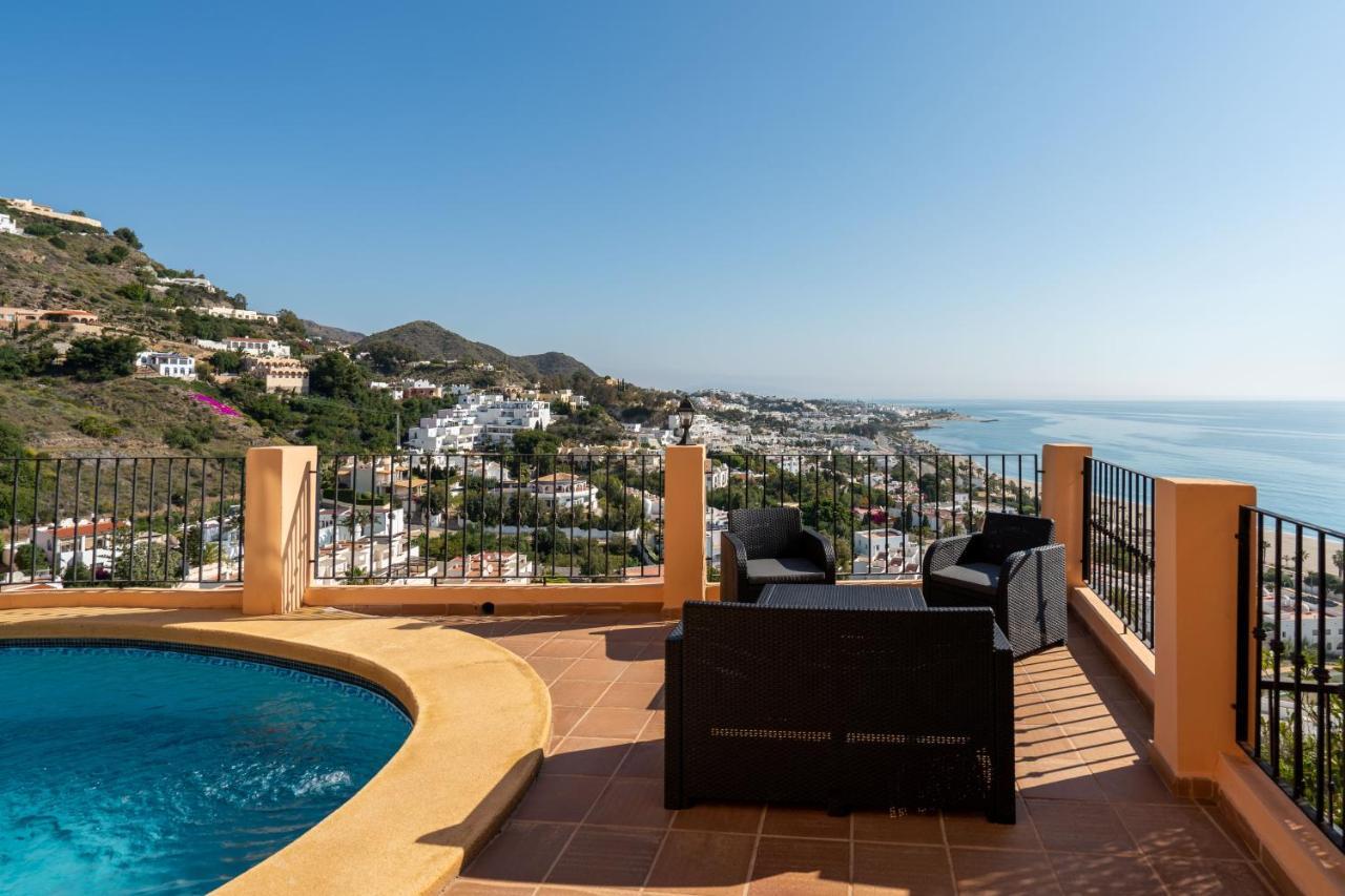 Chalet Con Vistas Al Mar Y Piscina Мохакар Экстерьер фото