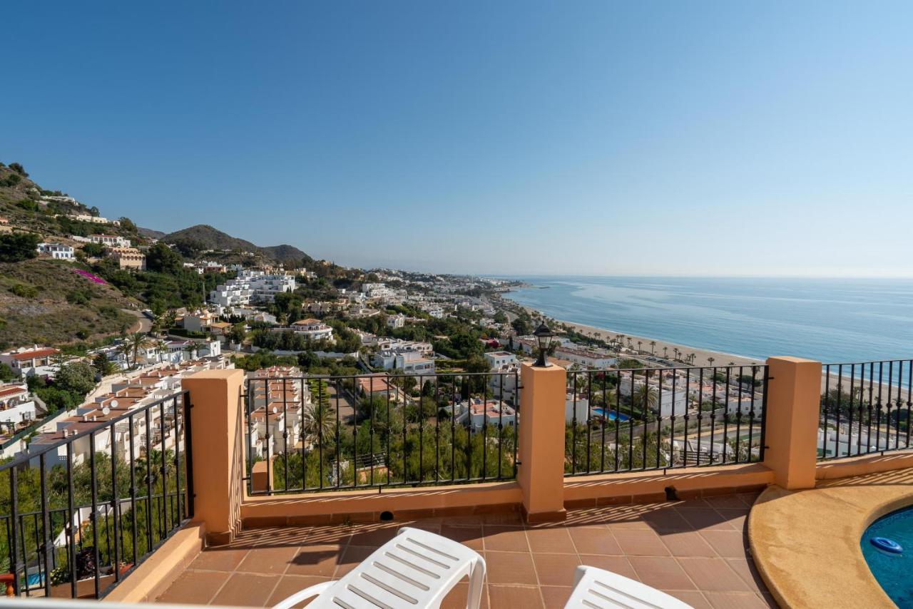 Chalet Con Vistas Al Mar Y Piscina Мохакар Экстерьер фото